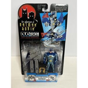 1997 Kenner The Adventures of Batman & Robin Vector Wing Batman New